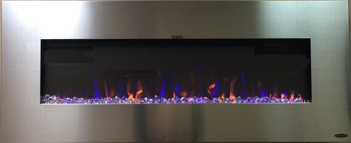 Touchstone Audioflare Stainless 50" - Recessed Electric Fireplace 80024 - Touchstone Fireplaces - Ambient Home