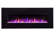 Touchstone Audioflare Black Glass 50" - Recessed Electric Fireplace 80035 - Touchstone Fireplaces - Ambient Home