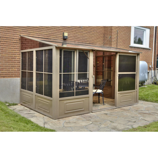 Gazebo Penguin Florence Add a Room Sunroom Patio Enclosure with Metal Roof - Gazebo Penguin - Ambient Home