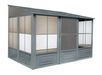 Gazebo Penguin Florence Add a Room Sunroom Patio Enclosure with Metal Roof - Gazebo Penguin - Ambient Home