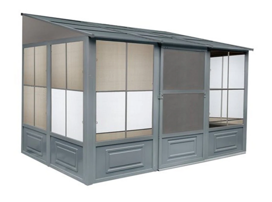 Gazebo Penguin Florence Add a Room Sunroom Patio Enclosure with Metal Roof - Gazebo Penguin - Ambient Home