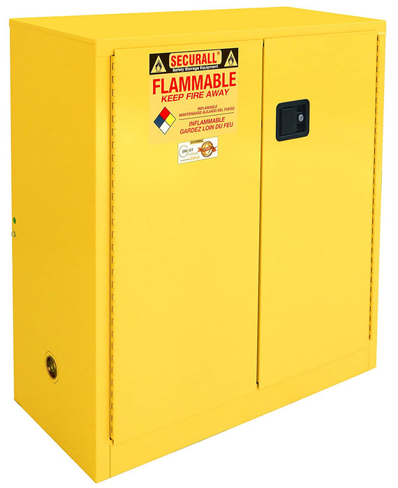Securall  P240 - 40 Gallon Flammable Paint & Ink Storage Cabinet - Securall - Ambient Home