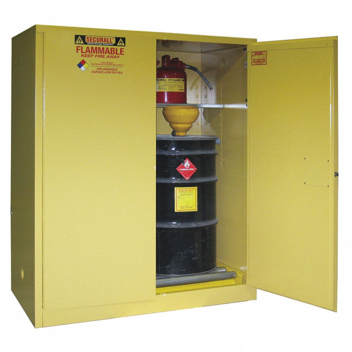 Securall  V1110 - 120 Gallon Flammable Drum Storage Cabinet - Securall - Ambient Home