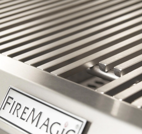 Fire Magic Echelon Diamond E1060I 48-Inch Built-In Natural/Propane Gas Grill W/ One Infrared Burner, Magic View Window, Rotisserie, & Digital Thermometer - E1060I-8L1N-W/E1060I-8L1P-W - Fire Magic - Ambient Home