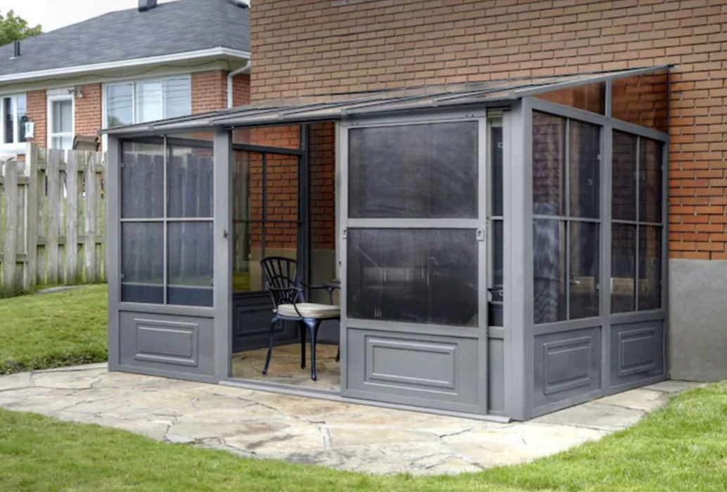 Gazebo Penguin Florence Add a Room Sunroom Patio Enclosure with Polycarbonate Roof - Gazebo Penguin - Ambient Home