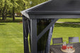 Sojag™ Verona Hard Roof Gazebo with Polycarbonate Roof & Mosquito Netting - Sojag Gazebo - Ambient Home