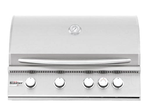 Summerset Sizzler 32-Inch 4-Burner Built-In Natural Gas Grill With Rear Infrared Burner - - Summerset - Ambient Home