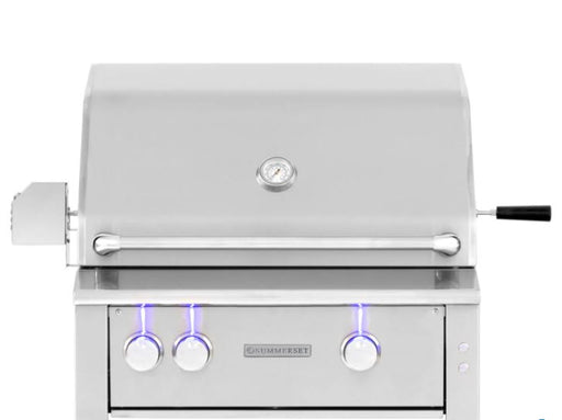 Summerset Alturi 30-Inch 2-Burner Built-In Natural Gas Grill With Stainless Steel Burners & Rotisserie - Summerset - Ambient Home
