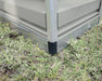 Palram - Canopia 8'W x 16'D Plastic Shed Kit w/ Skylight Roof - Tan (HG9816T) - Palram - Ambient Home