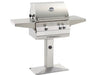 Fire Magic Grills A430S-8LAN-P6 Aurora 24 Inch Patio Post Mount Grill with Analog Thermometer, Natural Gas, Infrared burner "L" Burner - Fire Magic - Ambient Home