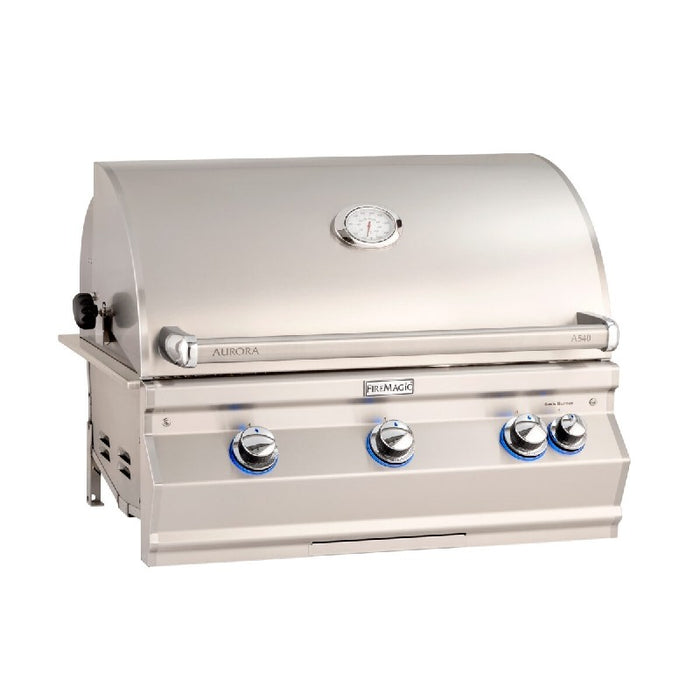 Fire Magic Aurora A540I 30-Inch Built-In Natural Gas / Propane Gas Grill With Analog Thermometer - A540I-7EAN / A540I-7EAP - Fire Magic - Ambient Home