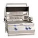 Fire Magic Grills A540S-8LAP-62 Aurora 30 Inch Portable Grill with Analog Thermometer and Back Burner, Liquid Propane, Infrared burner "L" Burner - Fire Magic - Ambient Home