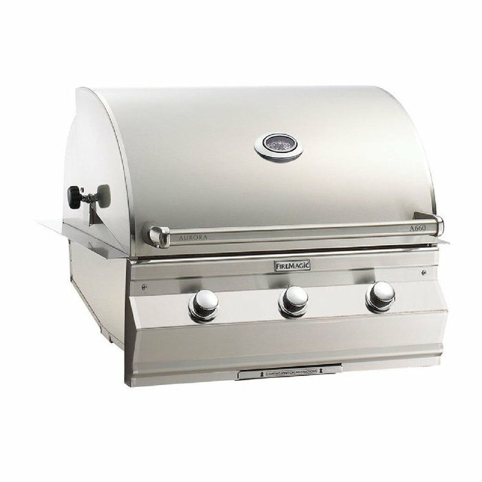 Fire Magic Aurora A660I 30-Inch Built-In Natural Gas / Propane Gas Grill With Analog Thermometer - A660I-7EAN / A660I-7EAP - Fire Magic - Ambient Home