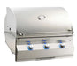 Fire Magic Aurora A660I 30-Inch Built-In Natural Gas / Propane Gas Grill With One Infrared Burner And Analog Thermometer - A660I-7LAN / A660I-7LAP - Fire Magic - Ambient Home