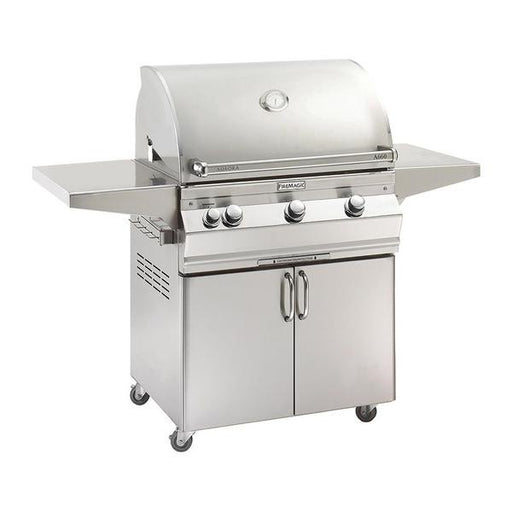 Fire Magic Grills Aurora Free-Standing Grill with Analog Thermometer, Natural Gas / Propane Gas - A660S-7EAN-61 / A660S-7EAP-61 - Fire Magic - Ambient Home