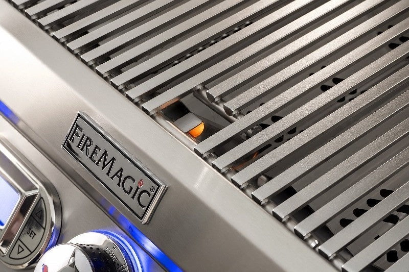 Fire Magic Grills Aurora 30 Inch Free-Standing Grill with Analog Thermometer and View Window, Natural Gas / Propane Gas - A660S-7EAN-62-W / A660S-7EAP-62-W - Fire Magic - Ambient Home