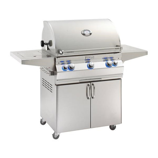 Fire Magic Aurora A660S 30-Inch Natural Gas / Propane Gas Grill With One Infrared Burner, Rotisserie, Side Burner, And Analog Thermometer -A660S-8LAN-62/ A660S-8LAP-62 - Fire Magic - Ambient Home