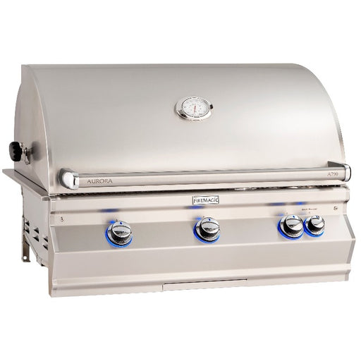 Fire Magic Aurora A790I 36-Inch Built-In Propane Gas Grill With Analog Thermometer - A790I-7EAP - Fire Magic - Ambient Home