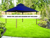 Riverstone Industries 12 ft. sq. ACACIA Gazebo Roof Framing and Mounting Kit With SunDURA Canopy - Riverstone - Ambient Home