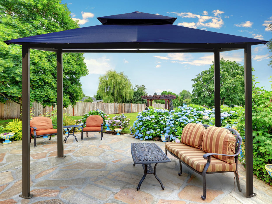 Paragon Outdoor Barcelona 10' x 12' Soft Top Gazebo (Gazebo Only) - Paragon Outdoor - Ambient Home