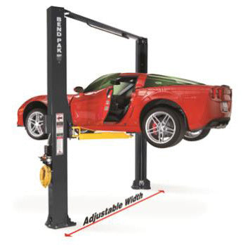 Bendpak XPR-10AS 10,000-LB. Capacity Ali Certified / Asymmetric Clearfloor / Adjustable width / Screw Pads - Bendpak - Ambient Home