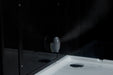 Maya Bath Anzio Black-Steam Shower w/ TV - 57" x 37" x 88" - Maya Bath - Ambient Home