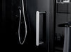 Maya Bath Anzio Black-Steam Shower w/ TV - 57" x 37" x 88" - Maya Bath - Ambient Home