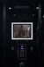 Maya Bath Arezzo Black-Steam Shower w/ TV - 37" x 37" x 88" - Maya Bath - Ambient Home