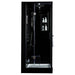 Maya Bath Arezzo Black-Steam Shower w/ TV - 37" x 37" x 88" - Maya Bath - Ambient Home