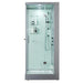 Maya Bath Arezzo White-Steam Shower w/ TV - 37" x 37" x 88" - Maya Bath - Ambient Home