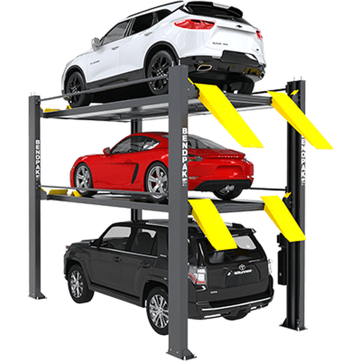 BendPak HD-973PX 9,000 Lbs & 7,000 Lbs Tri-Level Parking Lift (5175267) - BendPak - Ambient Home