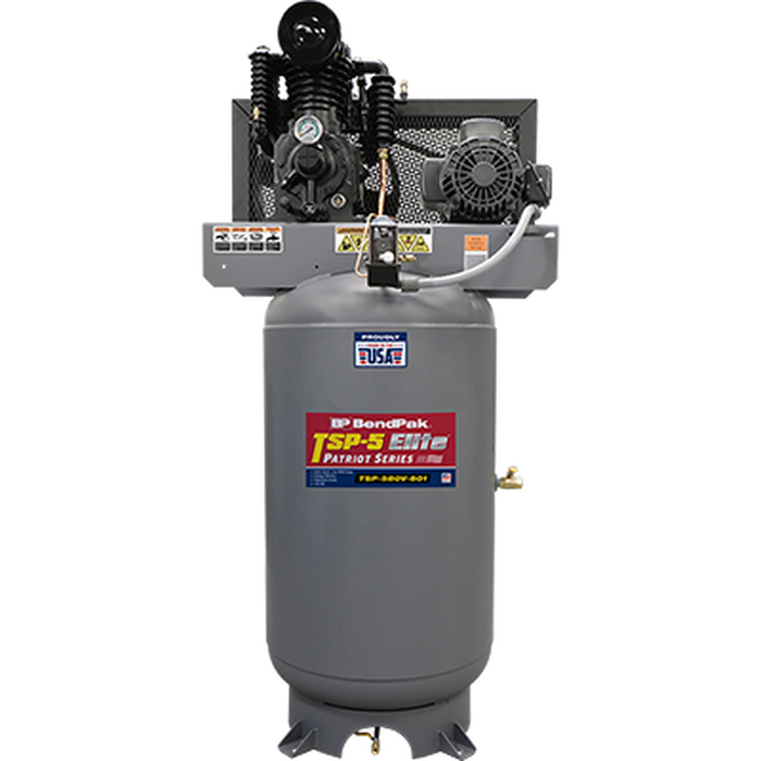 Bendpak TSP-580V-601 5 Hp 80 Gallon Elite Air Compressor (5179111) - Bendpak - Ambient Home