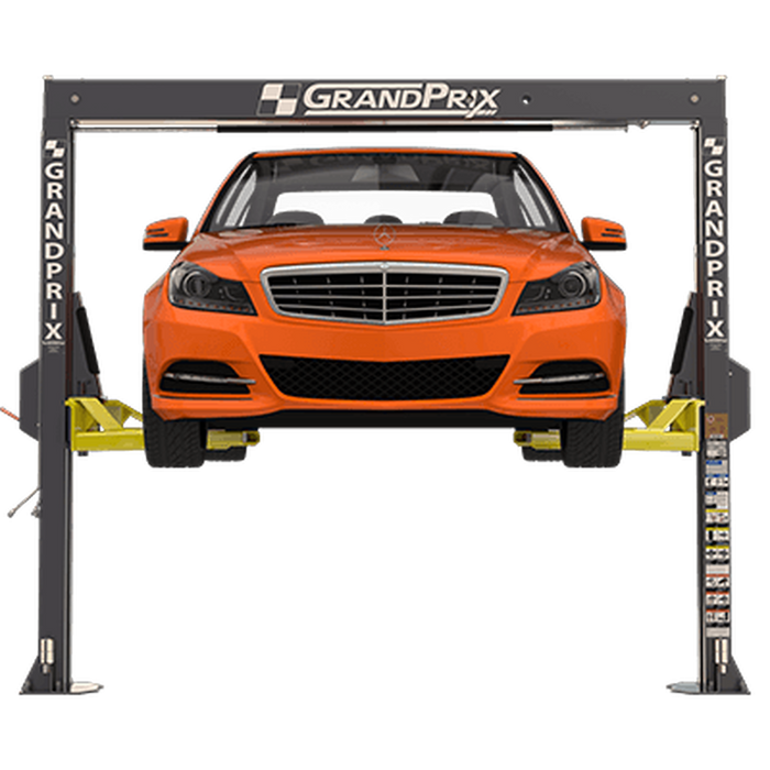 Bendpak GP-7LCS GrandPrix Series 7,000 Lb 2-Post Lift - 106.5" OA Height / 58" Lifting Height (5175995) - Bendpak - Ambient Home