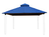 Riverstone Industries 14 ft. sq. ACACIA Gazebo Roof Framing and Mounting Kit With SunDURA Canopy - Riverstone - Ambient Home