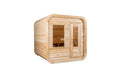 Dundalk Canadian Timber 2-3 Person Luna Barrel Sauna - CTC22LU - Dundalk LeisureCraft Saunas - Dundalk LeisureCraft - Ambient Home