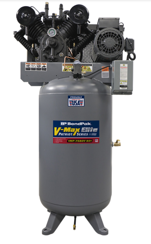 BendPak  7.5 HP / 80-Gal. V-Max Elite Air Compressor (5179113) - BendPak - Ambient Home