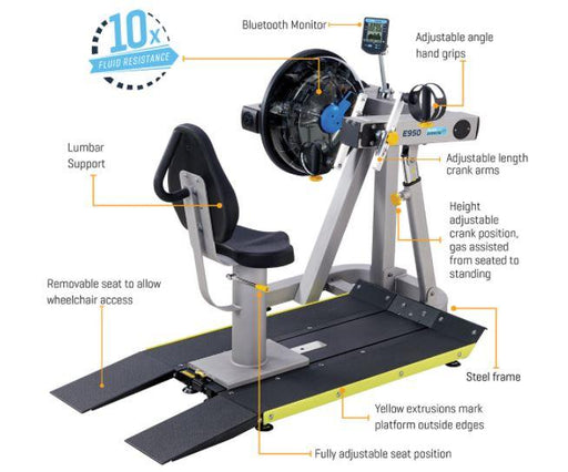 FDF E950 MEDICAL UBE Arm Cycle - First Degree Fitness - Ambient Home