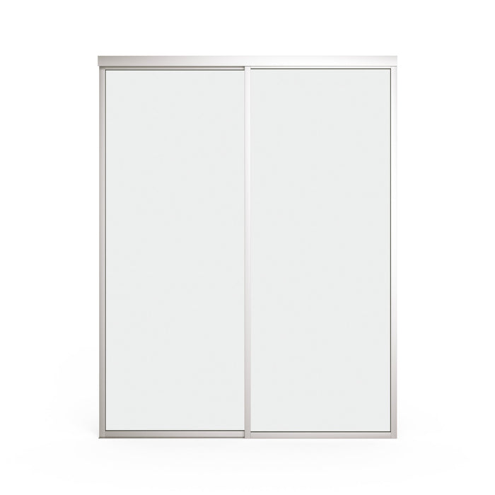 Doors22 48x80 Glass Sliding Room Divider Clear 2 panels - Doors22 - Ambient Home