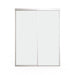 Doors22 120x80 Glass Sliding Room Divider Clear 3 panels - Doors22 - Ambient Home