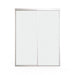 Doors22 90x80 Glass Sliding Room Divider Clear 3 panels - Doors22 - Ambient Home