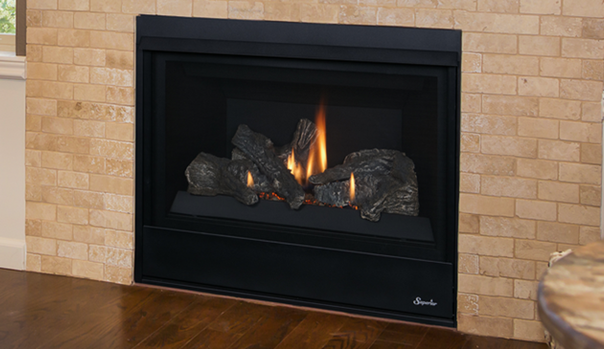 Superior Contemporary Direct Vent Superior 33" Gas Fireplace DRC2000 Value Series DRC2033 - Superior - Ambient Home
