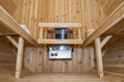 Dundalk Canadian Timber 2-4 Person Harmony Barrel Sauna - CTC22W - Dundalk LeisureCraft Saunas - Dundalk LeisureCraft - Ambient Home