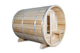 Dundalk Canadian Timber 2-4 Person Serenity Barrel Sauna - CTC2245W - Dundalk LeisureCraft Saunas - Dundalk LeisureCraft - Ambient Home