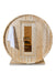 Dundalk Canadian Timber 2-4 Person Harmony Barrel Sauna - CTC22W - Dundalk LeisureCraft Saunas - Dundalk LeisureCraft - Ambient Home