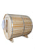 Dundalk Canadian Timber 2-4 Person Harmony Barrel Sauna - CTC22W - Dundalk LeisureCraft Saunas - Dundalk LeisureCraft - Ambient Home