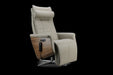 Svago Swivel Zero Gravity Black And Walnut Recliner (SV-500-85-WN) - Svago - Ambient Home