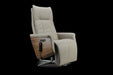 Svago Swivel Zero Gravity Black And Walnut Recliner (SV-500-85-WN) - Svago - Ambient Home