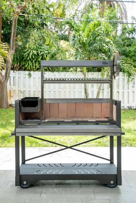 Nuke Puma Outdoor Charcoal and Wood-Fired Grill Black Gaucho - PUMA02 - Nuke - Ambient Home