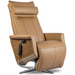 Svago Swivel Zero Gravity Toffee And Walnut Recliner (SV-500-78-WN) - Svago - Ambient Home