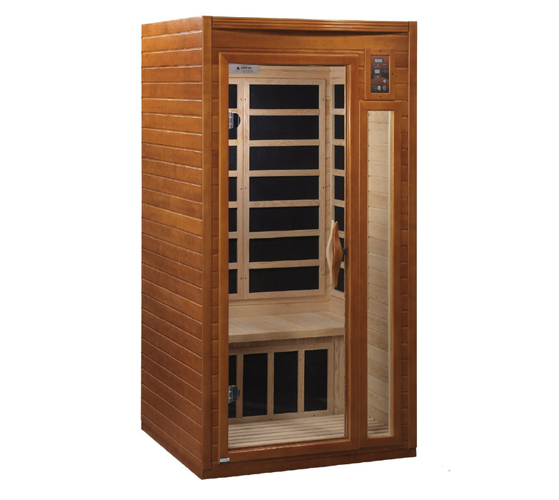 Golden Designs Dynamic "Barcelona" 1-2-person Low EMF Far Infrared Sauna - Golden Designs - Ambient Home